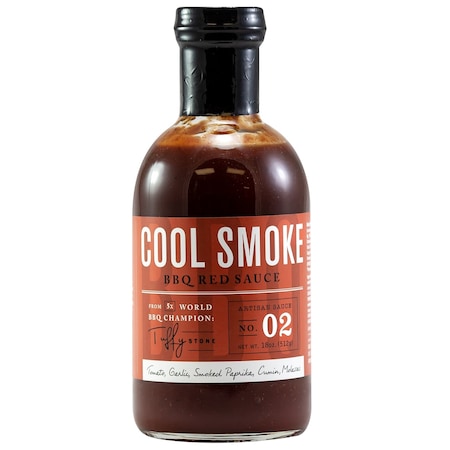 Cook Smoke Bbq/Tuffy Stone Cool Smoke Tuffy Stone Spicy	 Tangy & Sweet BBQ Sauce 18 oz TF00505